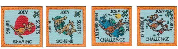 Joey Participation Badges